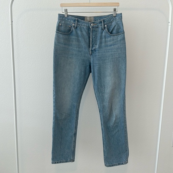 Everlane The 90s Cheeky Jean Vintage Sunbleached Blue size 29 regular - Picture 2 of 8